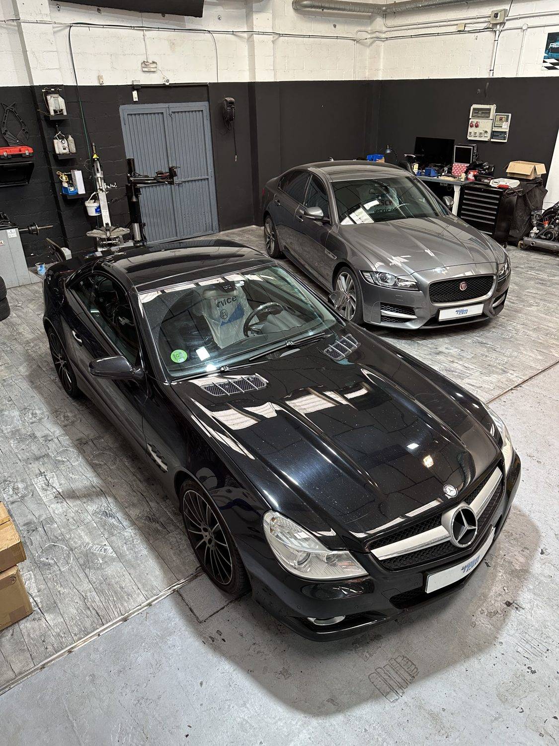 Taller TRM Racing — Mercedes-Benz en el taller